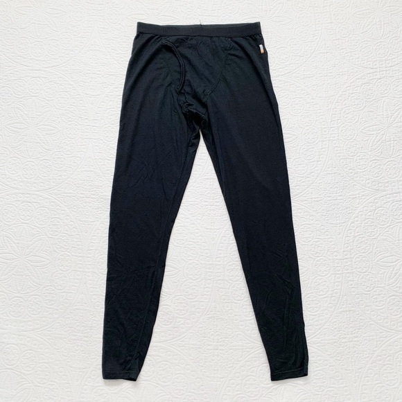 Icebreaker Men's Bodyfit 200 Merino Wool Thermal‎ Leggings, Black - Picture 1 of 4